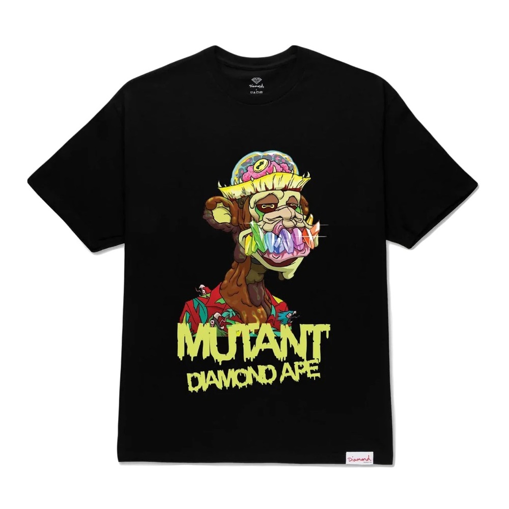 Diamond Black T- shirt Medium